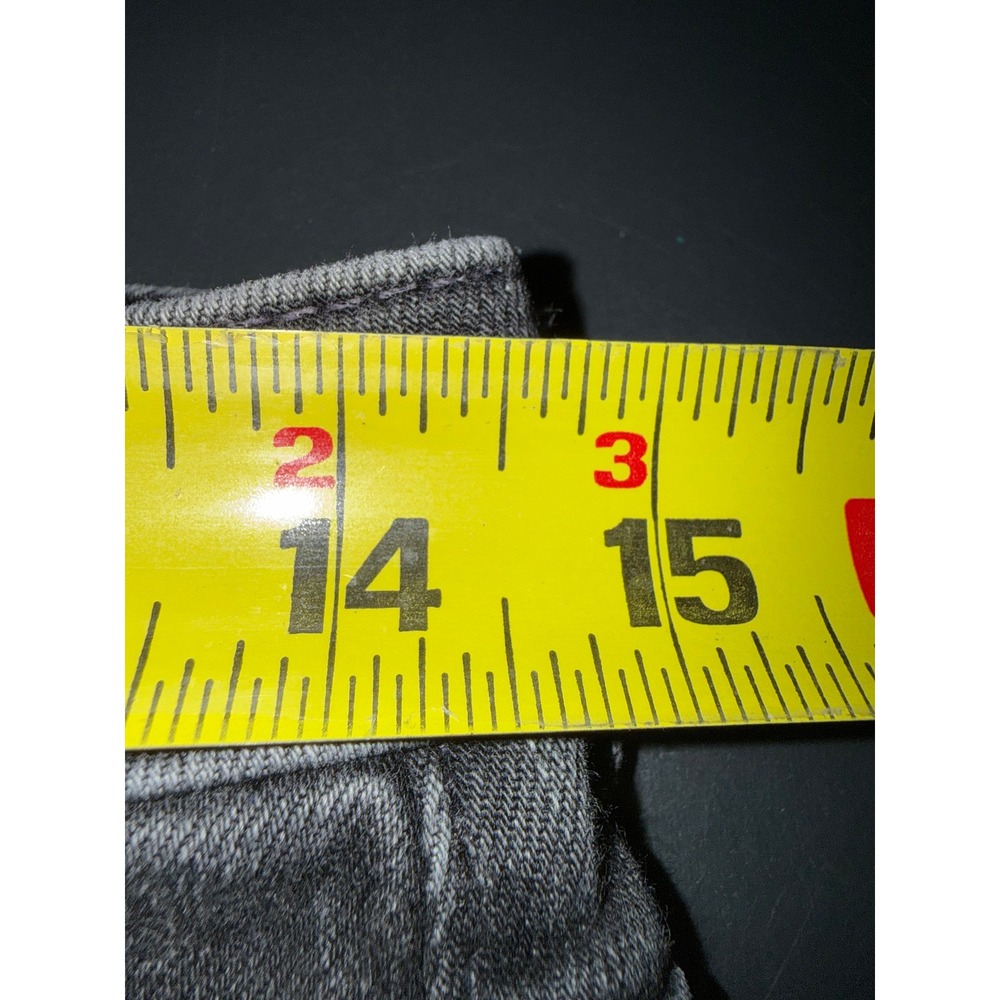 American Eagle Cozy Airflex+ Athletic Jeans Mens 28x32 Black Distressed Ripped - Picture 8 of 10
